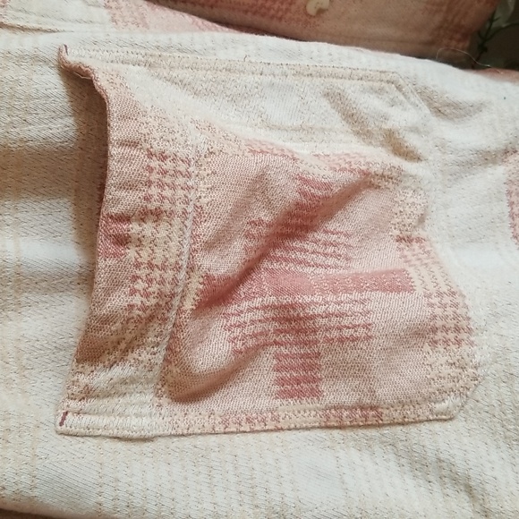 We The Free Pink and Cream Plaid Jacket - Picture 5 of 8